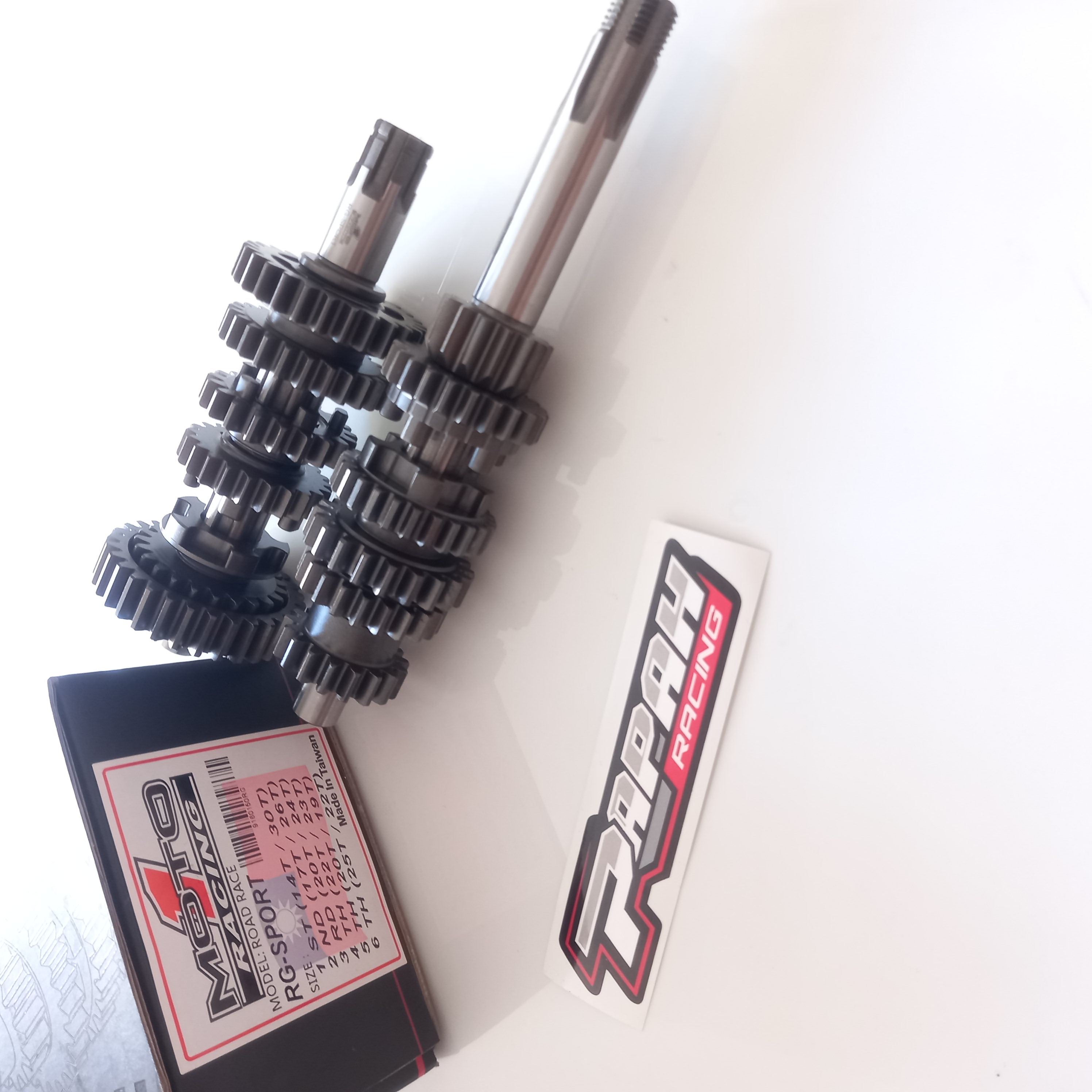 GIGI RASIO SATRIA 2T MOTO1 14-30