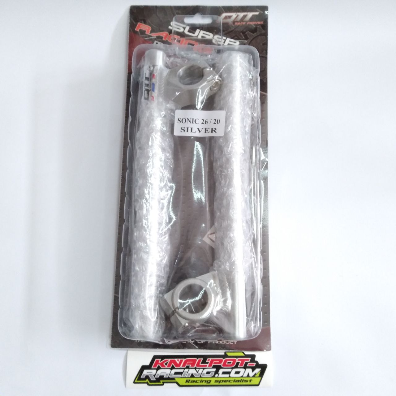 STANG JEPIT QTT RAIDER JUPITER 26/20 SILVER