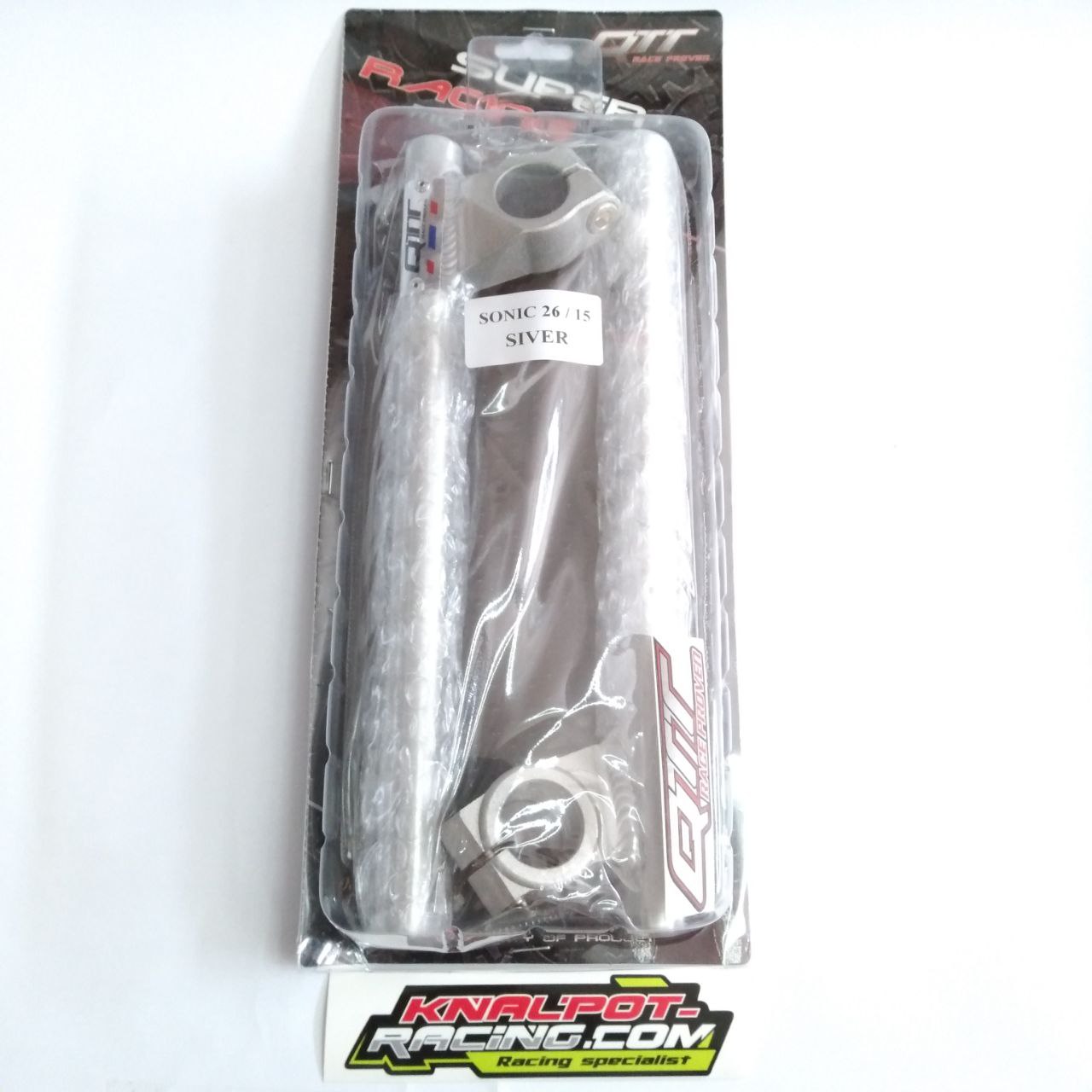 STANG JEPIT QTT RAIDER JUPITER 26/15 SILVER