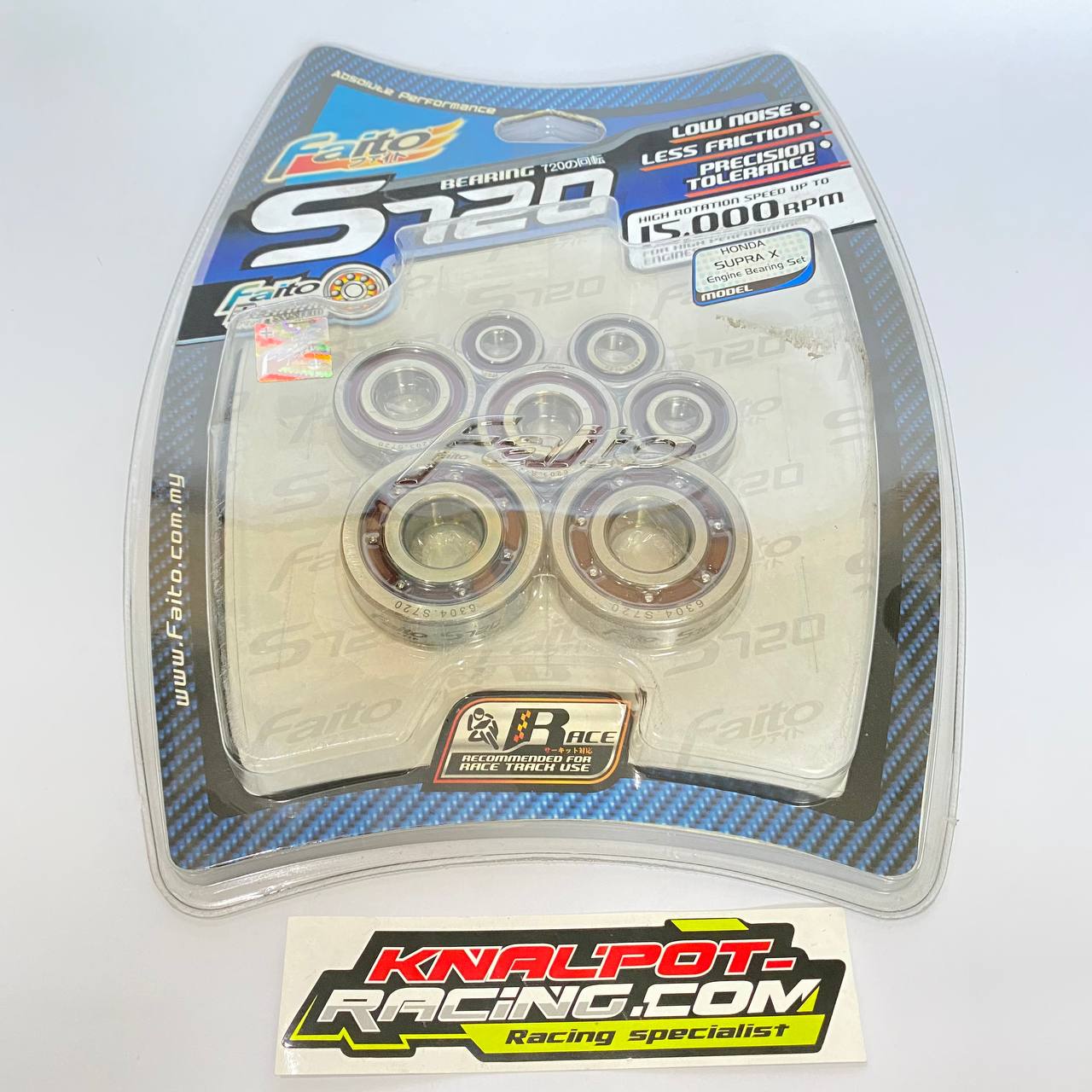 BEARING SET FAITO HONDA SUPRA X S720