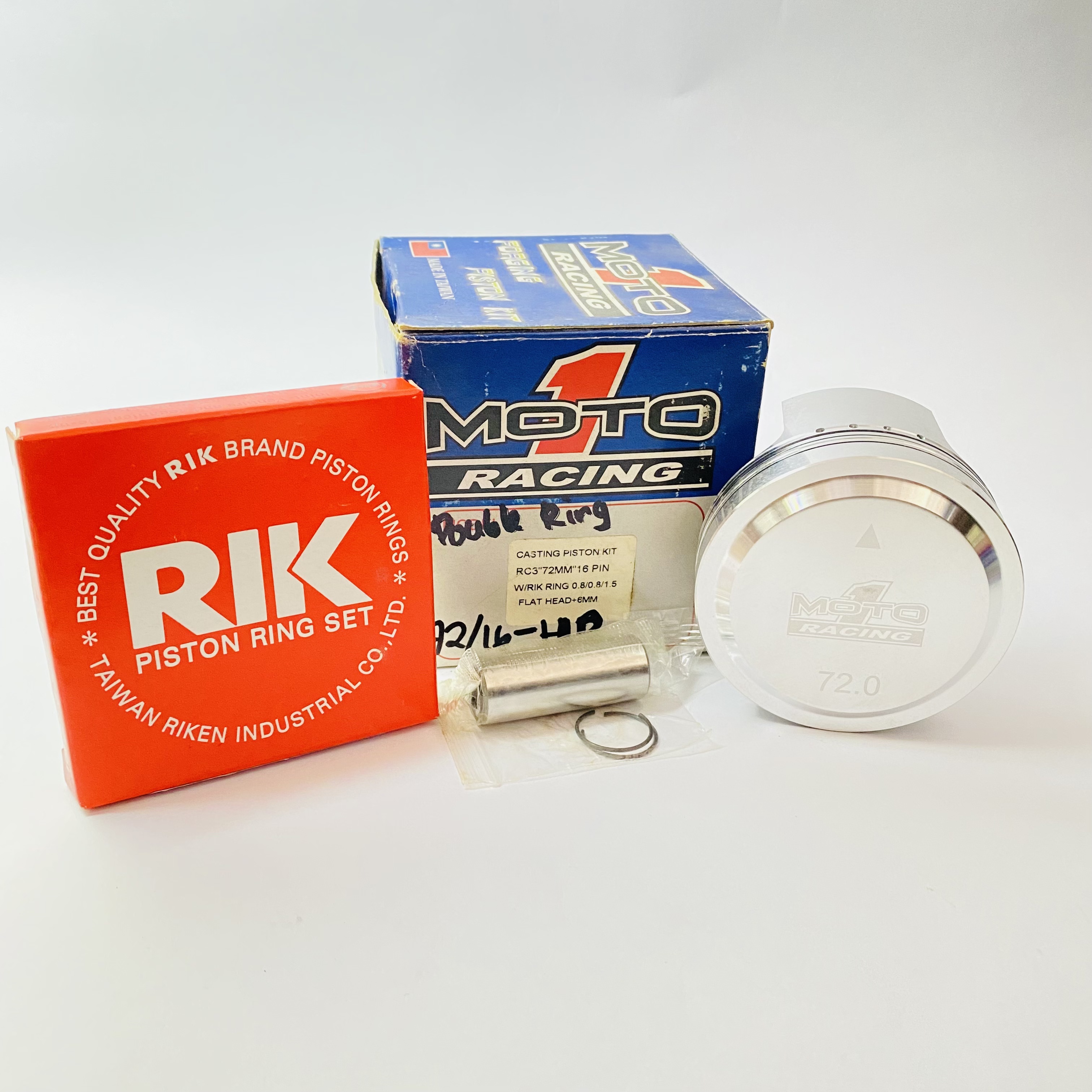 Piston Moto1 72 P.16 Double Ring 