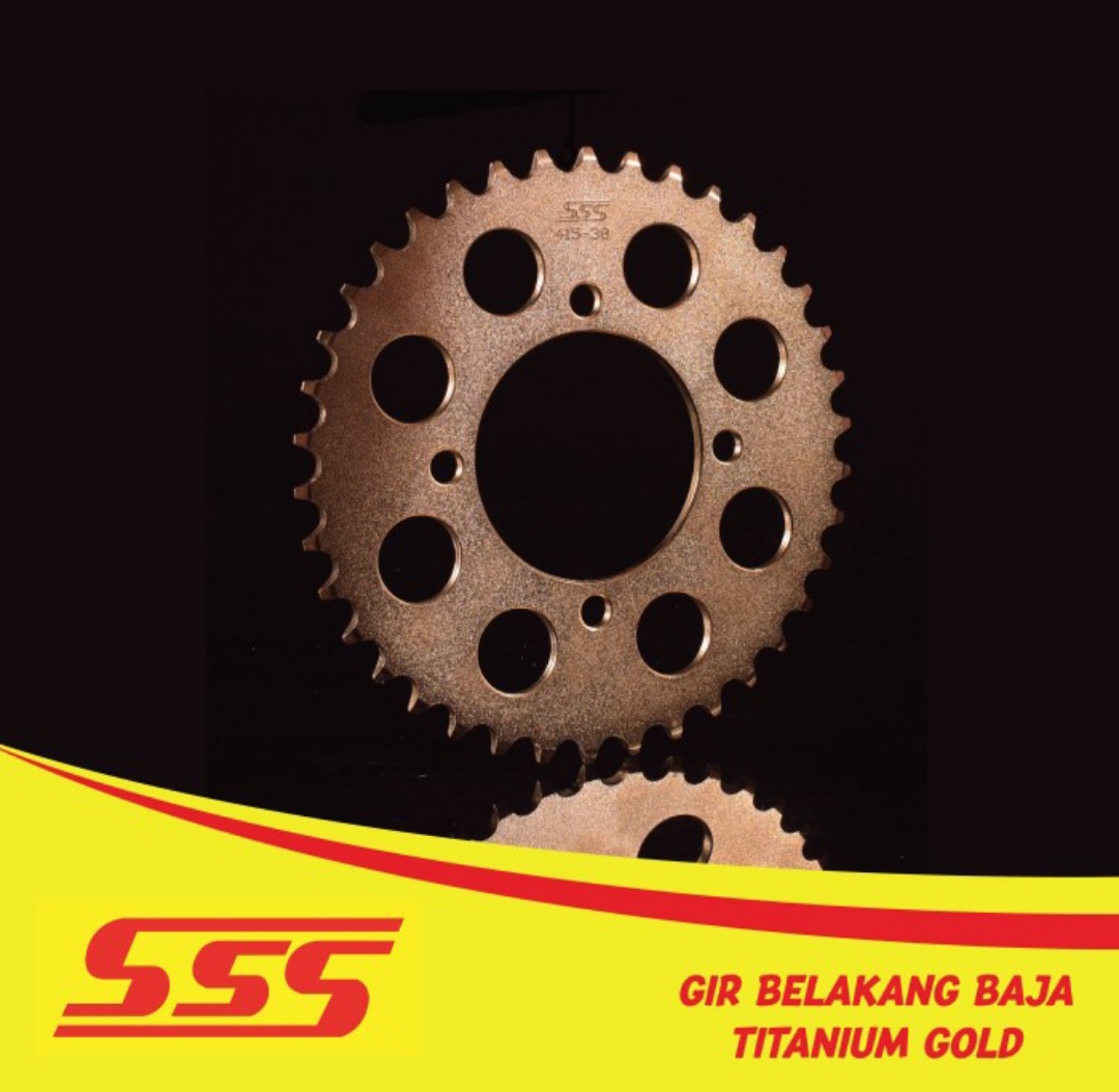 GEAR SSS SORPIO 415-39 TITANIUM GOLD