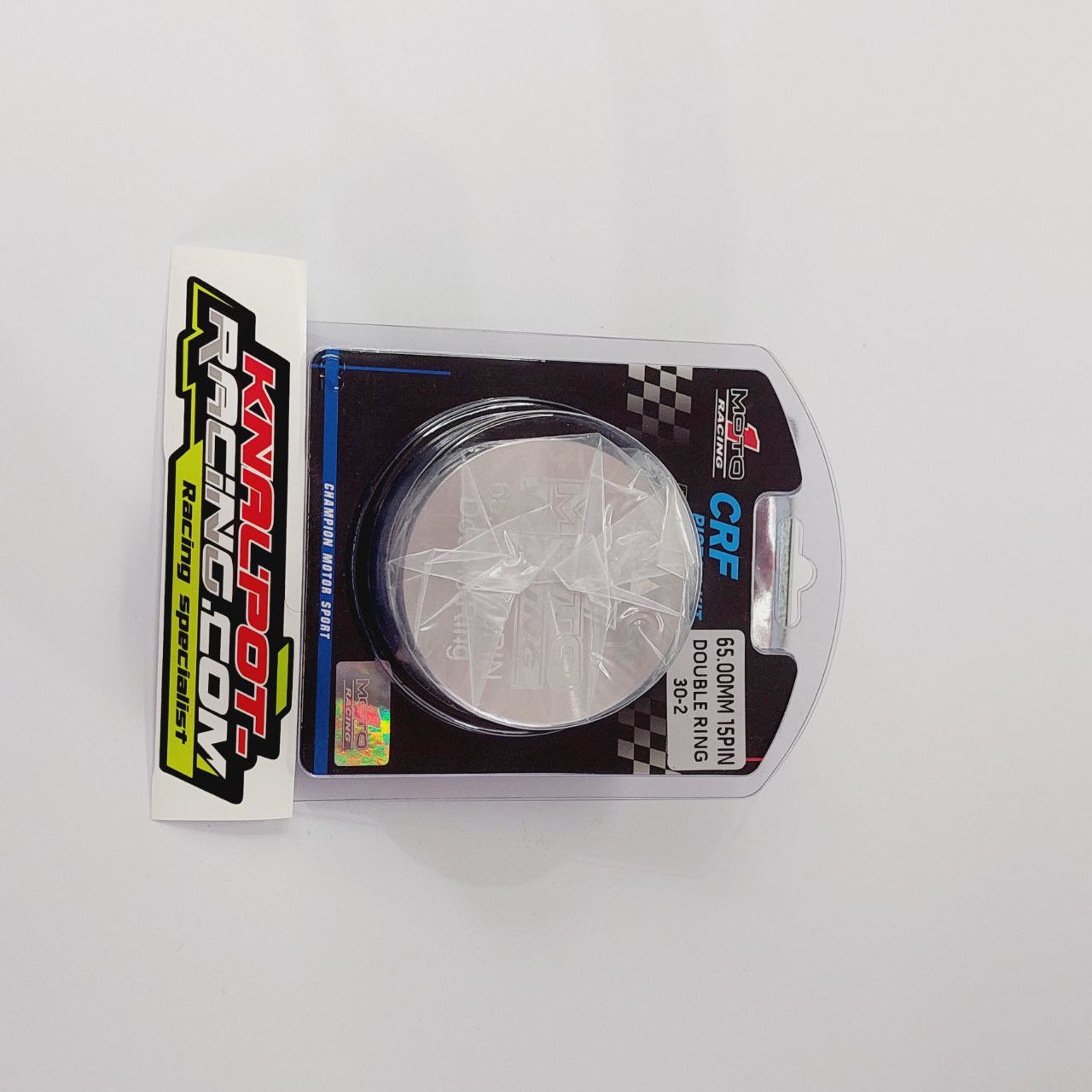 PISTON MOTO1 65 P.15 DOUBLE RING 